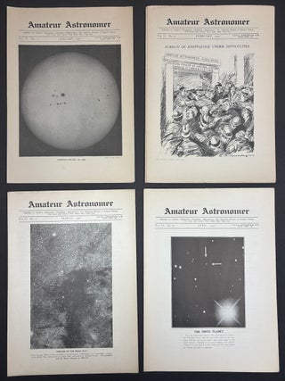 The Amateur Astronomer, Vol. I no. 1 (April 1929) - Vol. VIII no. 3, Spring 1936