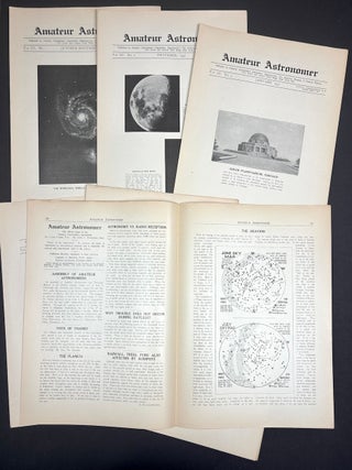 The Amateur Astronomer, Vol. I no. 1 (April 1929) - Vol. VIII no. 3, Spring 1936