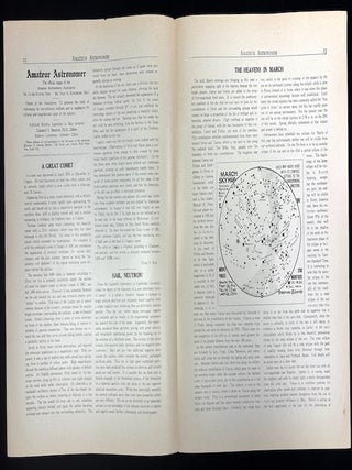 The Amateur Astronomer, Vol. I no. 1 (April 1929) - Vol. VIII no. 3, Spring 1936