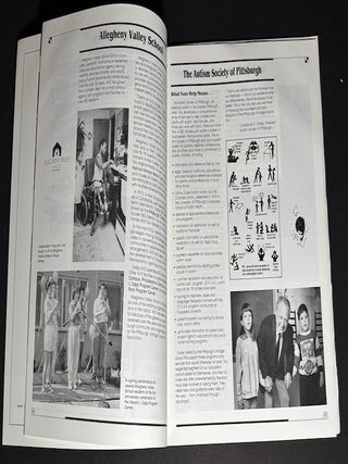 11 souvenir programs from Pittsburgh Vintage Grand Prix, Schenley Park, 1985-1999
