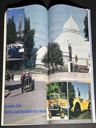 11 souvenir programs from Pittsburgh Vintage Grand Prix, Schenley Park, 1985-1999