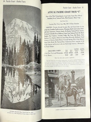 1939 Escorted Tours, Pacific Coast - Alaska, National Parks, Golden Gate International Exposition