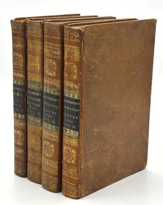 Item #H40528 A History of the Earth and Animated Nature, 4 volumes, illustrated. Oliver Goldsmith