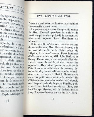 Une affaire de viol, Targ family copy