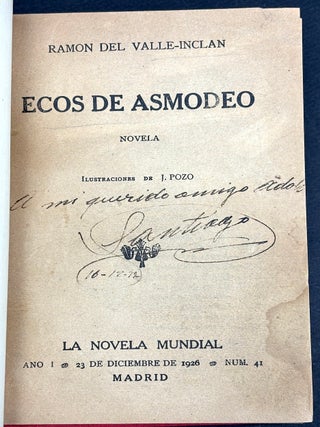 Ecos de Asmodeo, novela