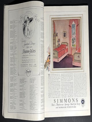 Harper's Bazar, May 1924; Erté cover, The Brides' Number