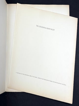 Item #H40623 Farbiges Ruhrland. 18 Blätter aus dem Ruhrgebiet / Colourful Ruhr Valley