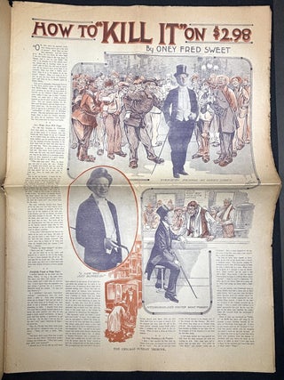 Chicago Sunday Tribune large color sections for 1914 & 1916 - 6 issues -- larger format
