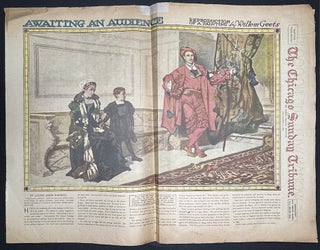 Chicago Sunday Tribune large color sections for 1914 & 1916 - 6 issues -- larger format
