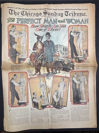 Chicago Sunday Tribune large color sections for 1914 & 1916 - 6 issues -- larger format