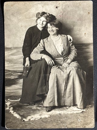 14 RPPCs of women and girls 1900s-1930s, Real Photo Postcards