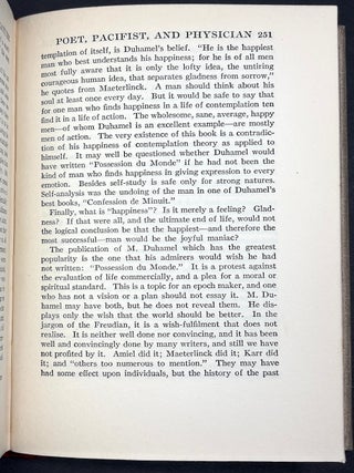 The Doctor Looks at Literature; Psychological Studies of Life and Letters