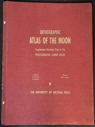Item #H40902 Orthographic Atlas of the Moon - Supplement Number One to the Photographic Lunar...