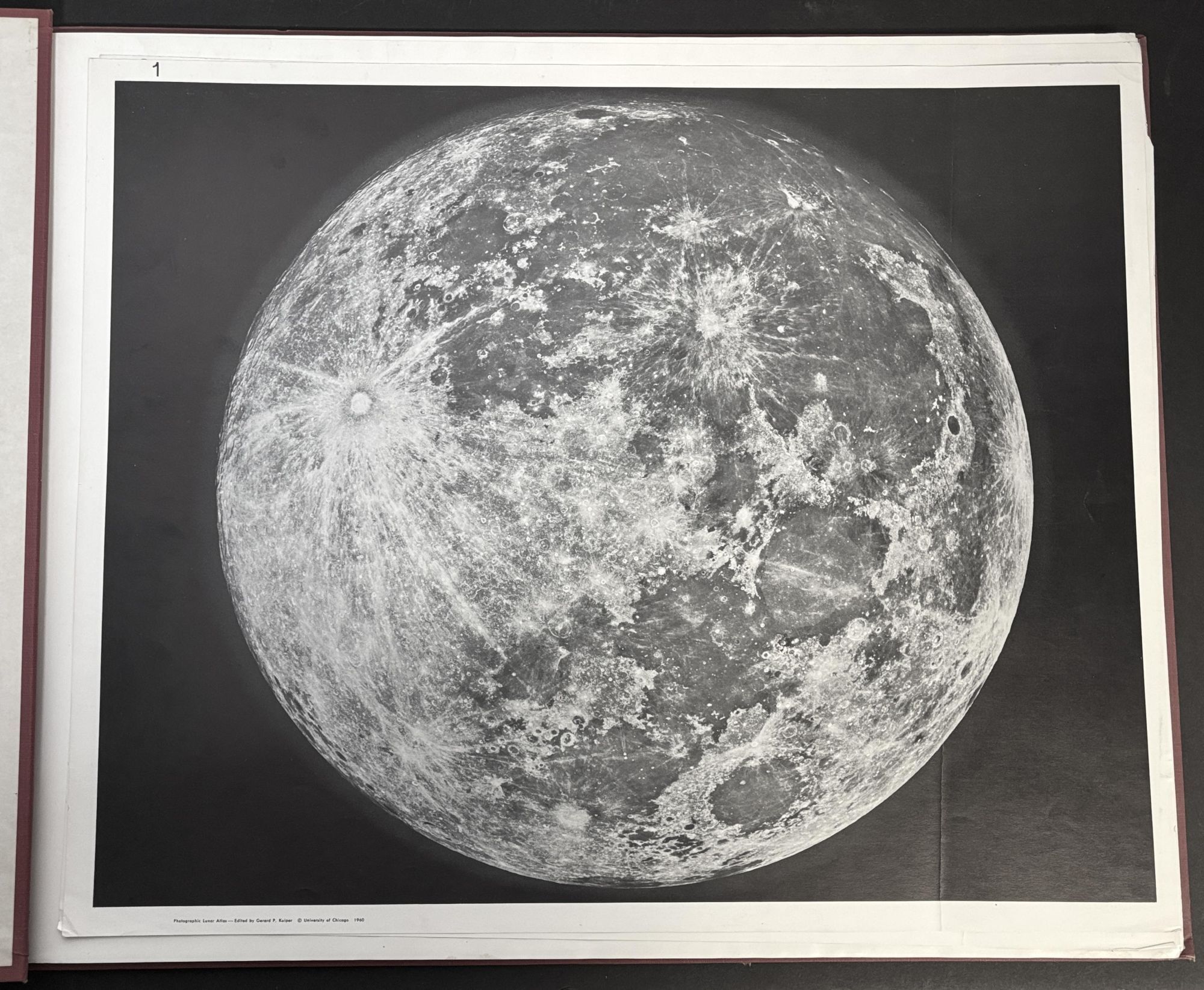 Orthographic Atlas of the Moon - Supplement Number One to the