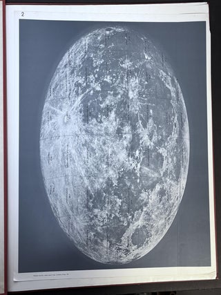 Orthographic Atlas of the Moon - Supplement Number One to the Photographic Lunar Atlas. Edition A showing the Standard Orthographic Coordinate Grid, Part 1: Central Area