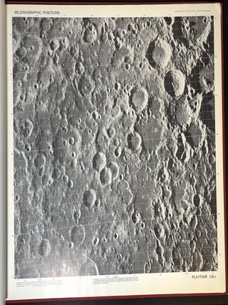 Orthographic Atlas of the Moon - Supplement Number One to the Photographic Lunar Atlas. Edition A showing the Standard Orthographic Coordinate Grid, Part 1: Central Area