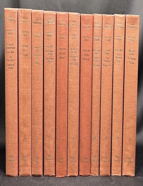 Item #H41012 John Philip Kemble Promptbooks, 11 vols. complete. Charles H. Shattuck, ed., John Philip Kemble, re: Shakespeare.
