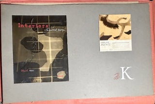 Collection of publications & senior art portfolio by Al Kiefer (1926-2013) Carnegie Tech Warhol contemporary, including a painting!