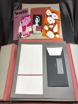 Collection of publications & senior art portfolio by Al Kiefer (1926-2013) Carnegie Tech Warhol contemporary, including a painting!