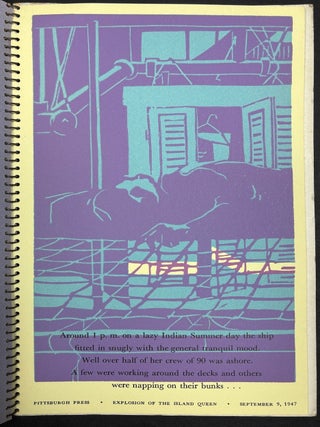 Collection of publications & senior art portfolio by Al Kiefer (1926-2013) Carnegie Tech Warhol contemporary, including a painting!