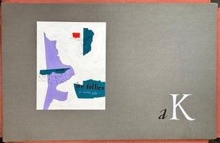 Collection of publications & senior art portfolio by Al Kiefer (1926-2013) Carnegie Tech Warhol contemporary, including a painting!
