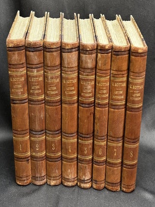 Raccolta di lettere sulla pittura, scultura ed architettura, 8 vols. Giovanni Bottari.