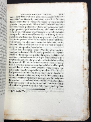 Raccolta di lettere sulla pittura, scultura ed architettura, 8 vols.