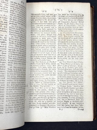 Biographia Dramatica, or a Companion to the Playhouse, 2 vols., 1782