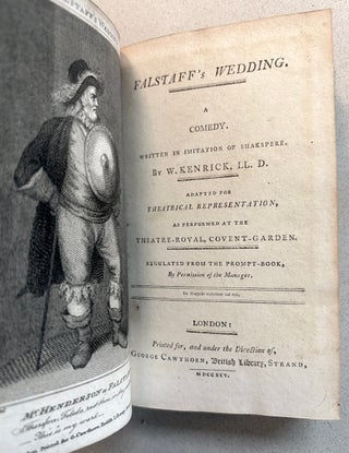 Bell's British Theatre, Vol. XXXI, 1797: Falstaff's Wedding (Kendrick), Sir Harry Wildair (Farquhar), Caractacus (Mason), Lucius Junius Brutus (Lee)