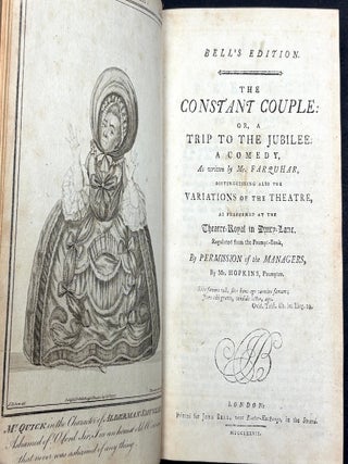 Bell's British Theatre, Vol. 15 (1780): The Constant Couple (Farquhar), Sir Harry Wildair (Farquhar), The Confederacy (Vanbrugh), The Rehearsal & The Chances (George Villiers Duke of Buckingham)