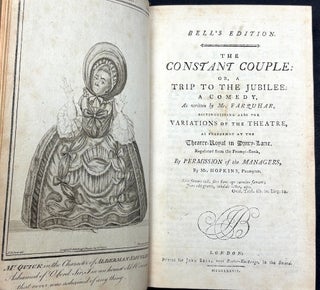 Bell's British Theatre, Vol. 15 (1780): The Constant Couple (Farquhar), Sir Harry Wildair (Farquhar), The Confederacy (Vanbrugh), The Rehearsal & The Chances (George Villiers Duke of Buckingham)