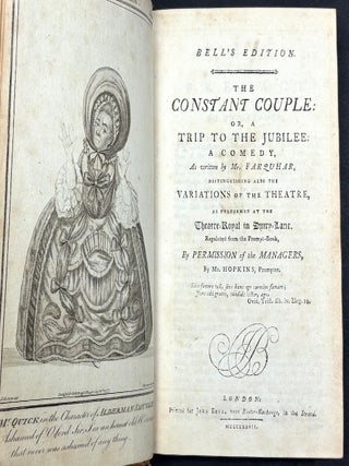 Bell's British Theatre, Vol. 15 (1780): The Constant Couple (Farquhar), Sir Harry Wildair (Farquhar), The Confederacy (Vanbrugh), The Rehearsal & The Chances (George Villiers Duke of Buckingham)