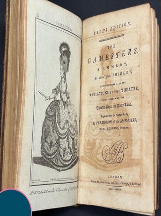 Bell's British Theatre Vol. 10 (1780): Volpone (Jonson), The Country Lasses (Johnson), The Mistake (Vanbrugh), The Gamesters (Shirley), The Lady's Last Stake (Cibber)