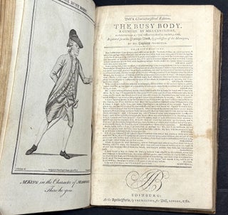 Bell's British Theatre, Vol. 6 (Comedies), 1780: The Miser (Fielding), The Provok'd Husband (Vanbrugh & Cibber), She Wou'd and She Wou'd Not (Cibber), The Busy Body (Centlivre), Sir Harry Wildair (Farquhar)