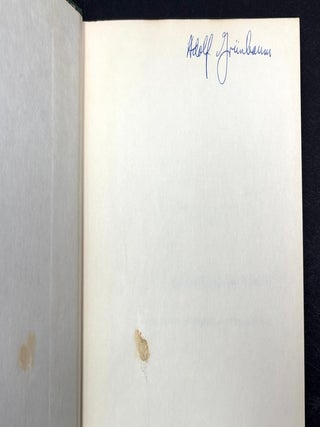 Frontiers of Science and Philosophy (1962), Grunbaum's own copy!