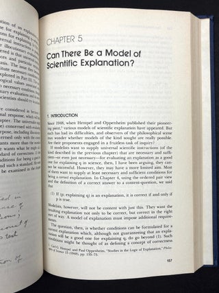 The Nature of Explanation, inscribed to Wesley Salmon