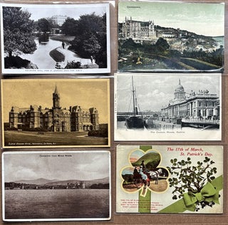 24 early 1900s postcards of Irish and Ireland interest, St. Patrick's Day, views, etc.