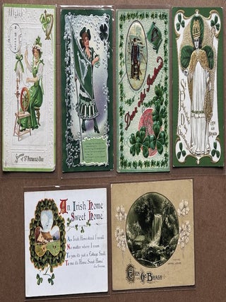 24 early 1900s postcards of Irish and Ireland interest, St. Patrick's Day, views, etc.