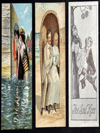 77 early-1900s comedic postcards on couples, flirtation, sex, wooing, courtship, derrieres...