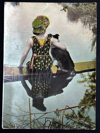 100 early 1900s comedic, humorous & joke postcards