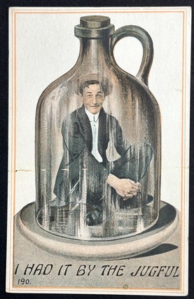 100 early 1900s comedic, humorous & joke postcards