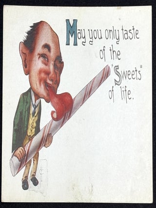 100 early 1900s comedic, humorous & joke postcards