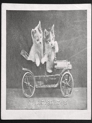 100 early 1900s comedic, humorous & joke postcards