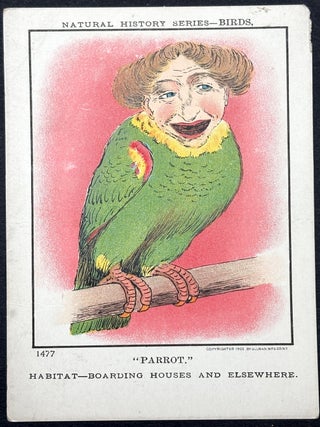 100 early 1900s comedic, humorous & joke postcards