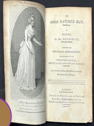 Item #H41524 The Good Natured Man, a Comedy (1792). Oliver Goldsmith