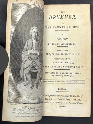 Item #H41582 The Drummer, or The Haunted House, A Comedy (1792). Joseph Addison