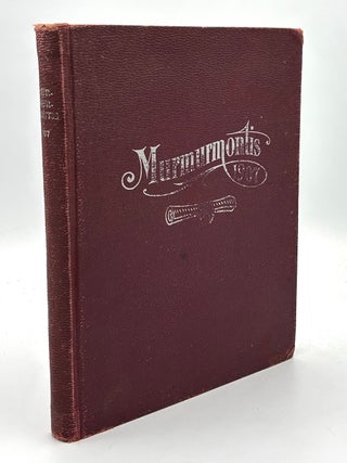 Item #H41633 1907 Murmurmontis, Yearbook for West Virginia Wesleyan, Buckhannon