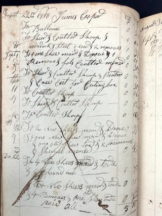 6 ledgers & account books, 1812-1830 pioneering Reel family of West View & Perrysville (Allegheny County, PA), Harmony