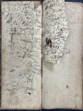 6 ledgers & account books, 1812-1830 pioneering Reel family of West View & Perrysville (Allegheny County, PA), Harmony