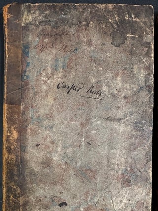 6 ledgers & account books, 1812-1830 pioneering Reel family of West View & Perrysville (Allegheny County, PA), Harmony